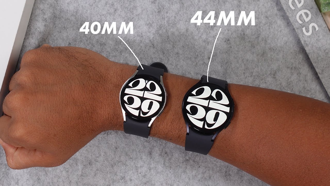 40mm vs 44mm Galaxy Watch for Men