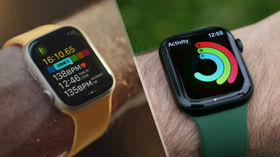 What is the difference between the Apple Watch 7 and 8 in 2024?